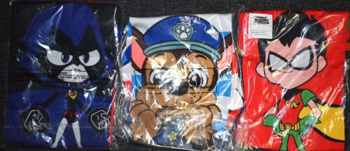 3 Boys 2Pack Character T-Shirts Size 5-6