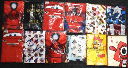 12 Boys 3Pack Assorted Character T-Shirts