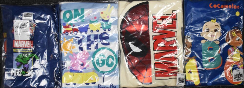 4 Boys Character 2 Piece T-Shirt & Short Sets