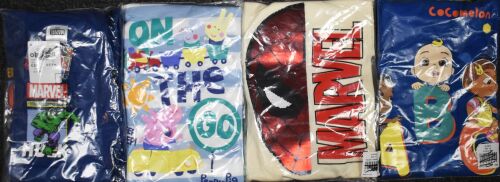 4 Boys Character 2 Piece T-Shirt & Short Sets