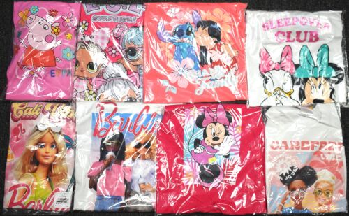 14 Girls Character T-Shirt & Shorts Sets