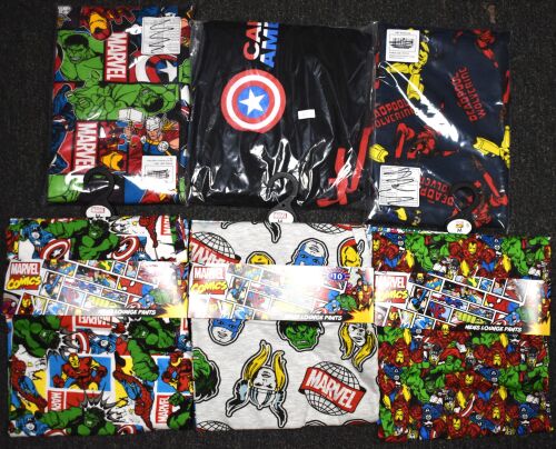 9 Mens Marvel Character Loungepants