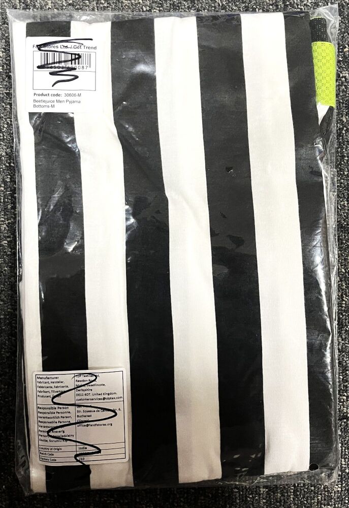 4 Mens BeetleJuice Lounge Pants