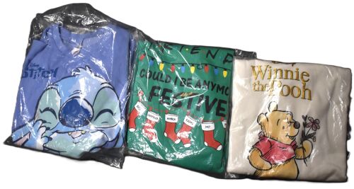 4 Ladies Character Sweatshirts Size 12-14