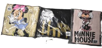 3 Ladies Assorted Character Sweatshirts Size 8-10