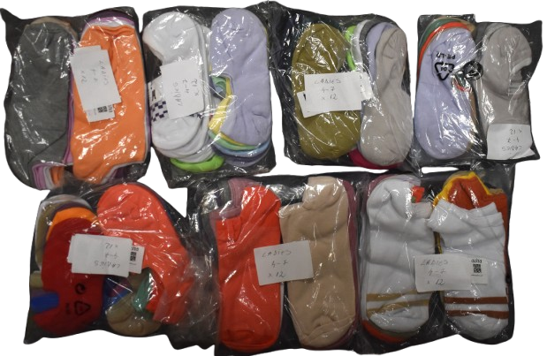 84 Ladies Assorted Trainer Socks