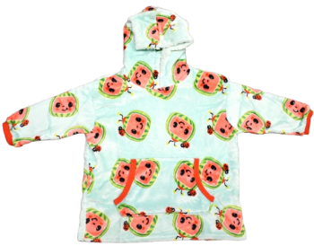 10 Kids Cocomelon Oodies 4-6years (One Size)