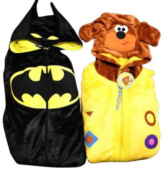 2 Mens Character Onesies