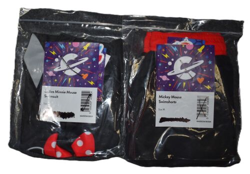 1 Ladies Swimsuit and 1 Men's Trunks Disney