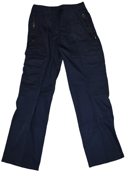 3 Black Combat Trousers