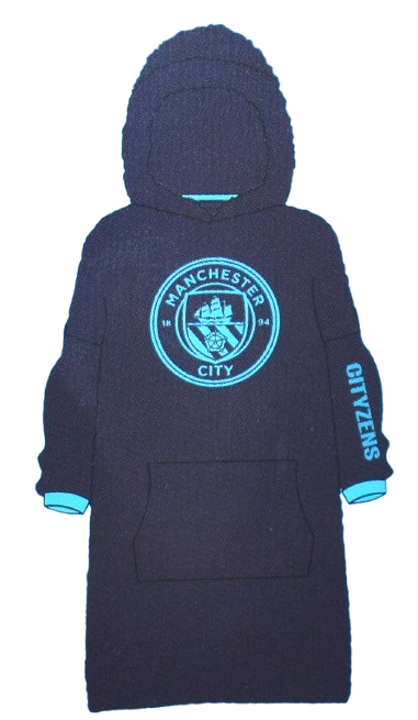 2 Boys Manchester City Oodies Size 2-6 Years