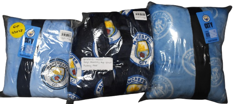 5 Boys Manchester City Dressing Gowns