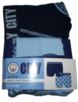 1 Mens Manchester City Boxer Shorts Size Small