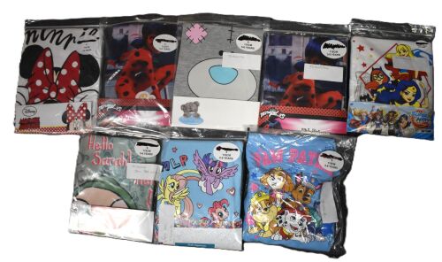 8 Girl's Assorted Character Pyjamas Age 5-6