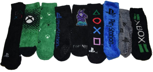 13 Kids Fluffy Gaming Socks
