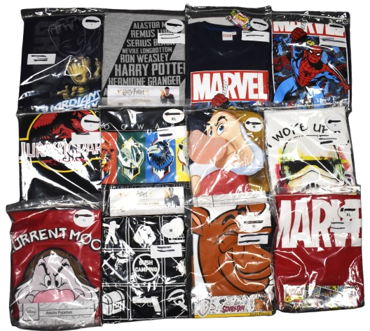 21 Mens Assorted Character Pyjamas