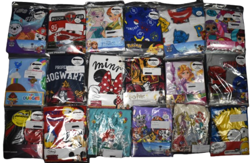 56 Kids Assorted Character Pyjamas