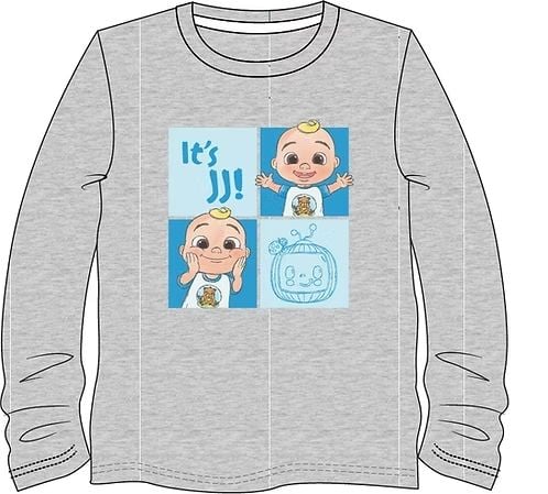 36 Boy's Cocomelon Long Sleeve Tops