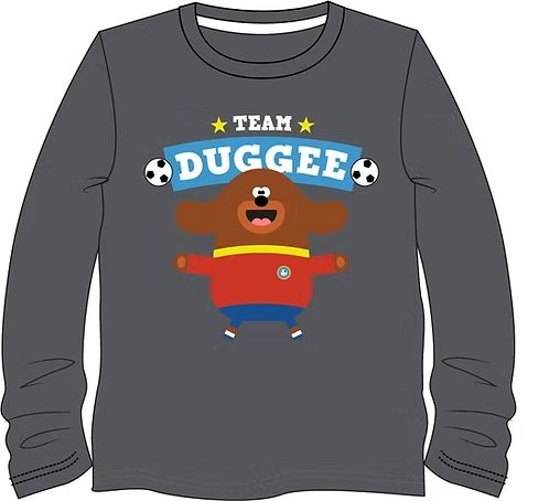 36 Boy's Hey Duggee Long Sleeve Tops