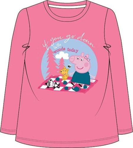 36 Girl's Peppa Pig Long Sleeve Tops