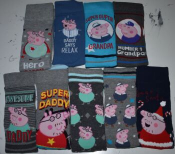 41 Mens Peppa Pig Socks