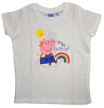 36 Girl's Peppa Pig T-Shirts