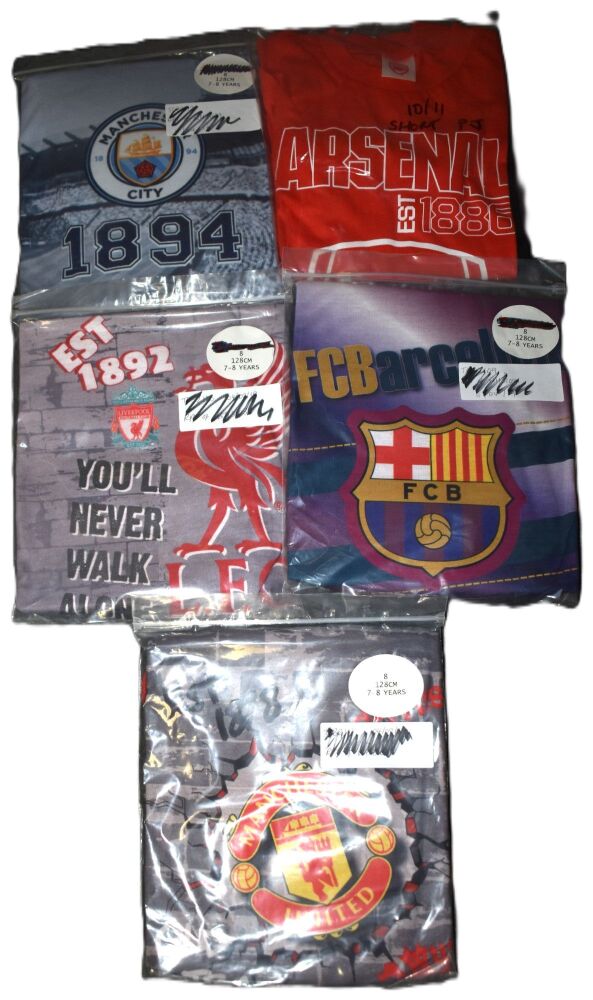 5 Boy's Football Pyjamas