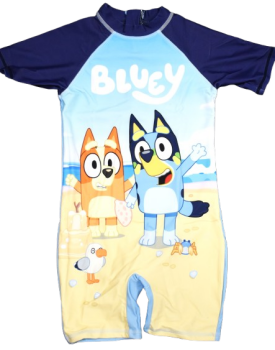 20 Boys Bluey Swim Suits