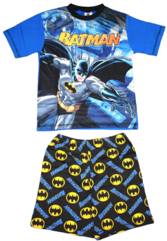 12 Boys Batman Short Pyjamas