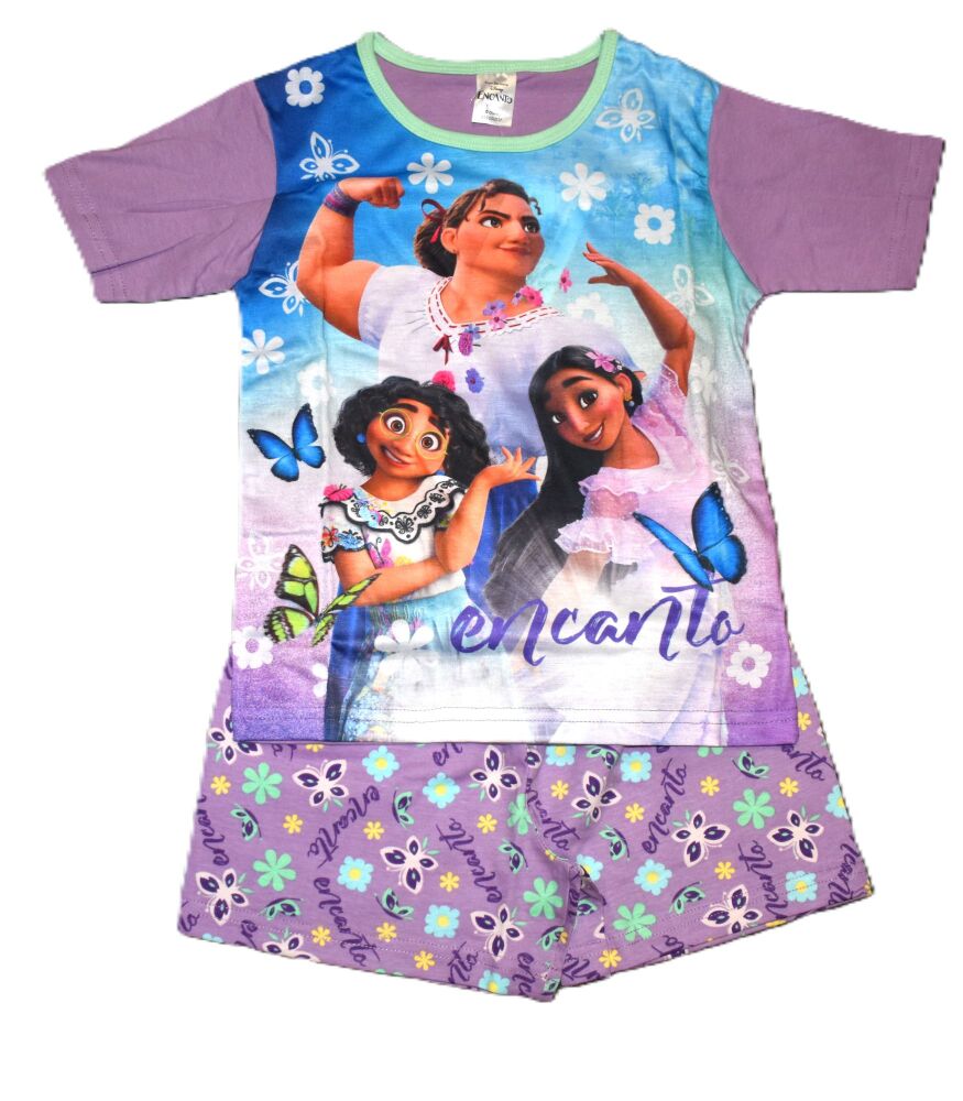 11 Girl's Encanto Short Pyjamas
