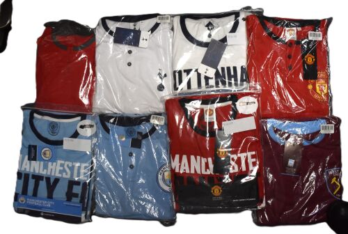 9 Men's Assorted Football Pyjamas