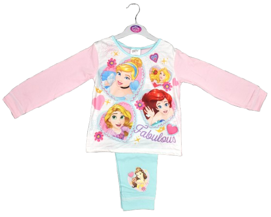 18 Girls Disney Princess Pyjamas