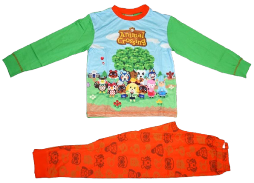 18 Kids Animal Crossing Long Pyjamas