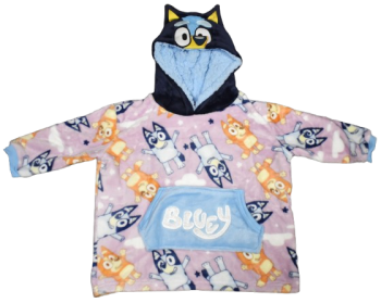 10 Girls Bluey Oodies Size 2-4years
