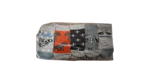 12 5 Pack Baby Socks Size 3-6months
