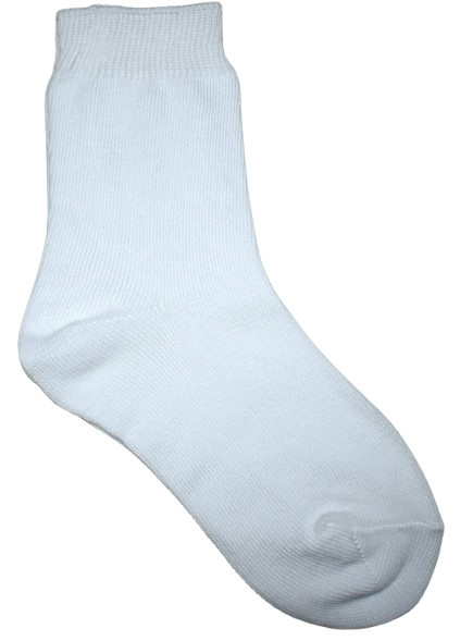 24 Kids White Socks