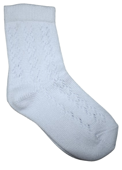 24 Girls White Pelerine Socks