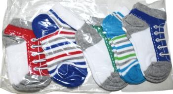 15 5 Pack Baby Socks Size 18-24months.in rack