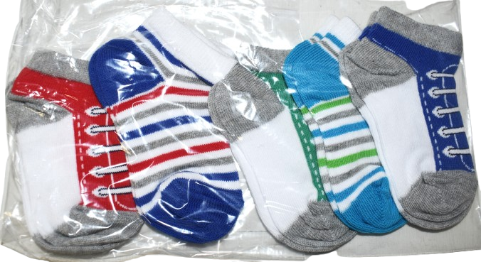 15 5 Pack Baby Socks Size 18-24months.in rack