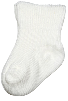 100 Premature Baby Cream Socks