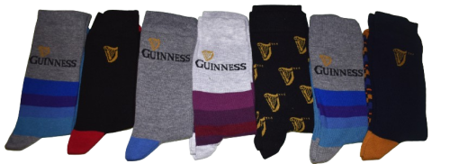46 Mens Guinness Socks Size 8-11
