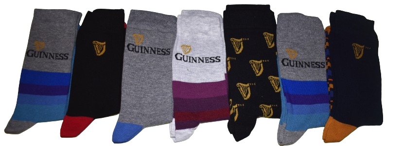 46 Mens Guinness Socks Size 8-11