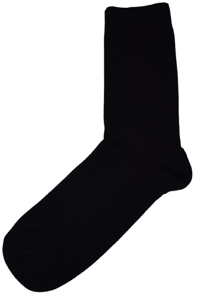 12 Mens Black Socks Size 8-11