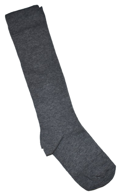 298 Grey Knee High Socks Size 9-12