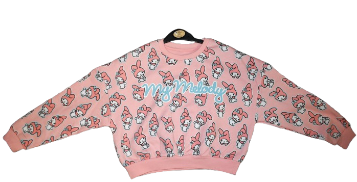 10 Girls My Melody Sweatshirts