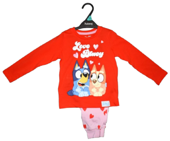 10 Girls Bluey Pyjamas Size 12-18months