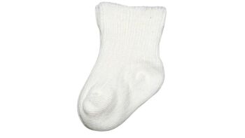 100 Premature Baby Cream Socks