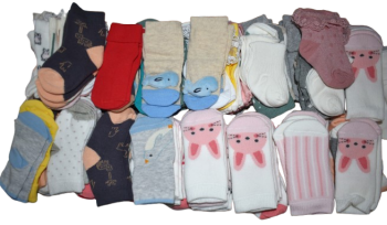 108 Baby Assorted Socks Size 0-6months