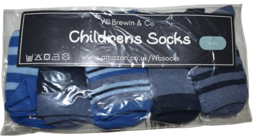 23 5 Pack Socks Size 6-8.5