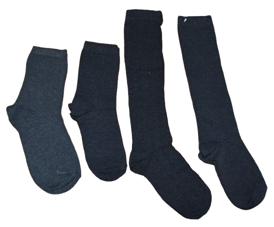 67 Kids Assorted Grey Socks Size 12.5-3.5